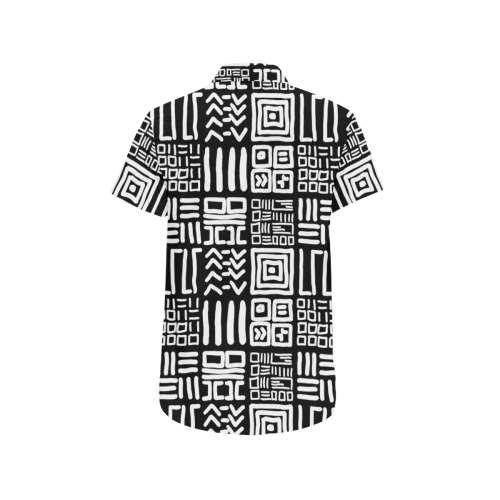 Tribal Large Men's All Over Print Short Sleeve Shirt/Large Size (Model T53)