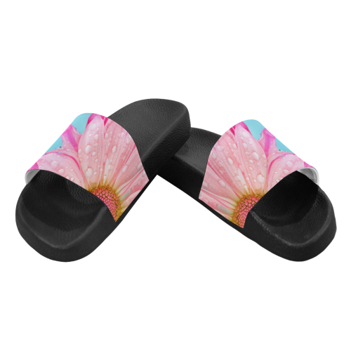 Flower Women's Slide Sandals (Model 057)