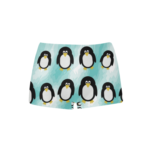 Penguins Women's All Over Print Boyshort Panties (Model L31)