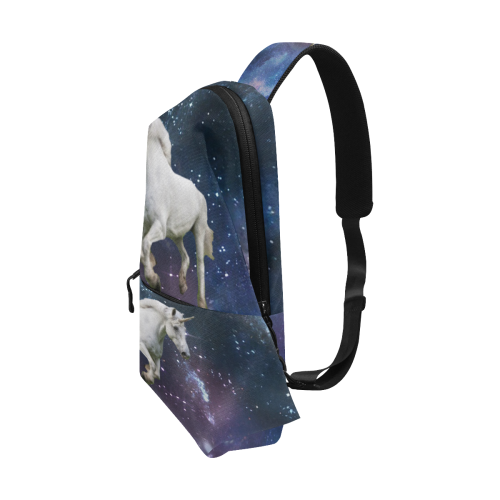Unicorn and Space Chest Bag (Model 1678)