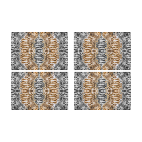 Luxury Abstract Design Placemat 12’’ x 18’’ (Set of 4)