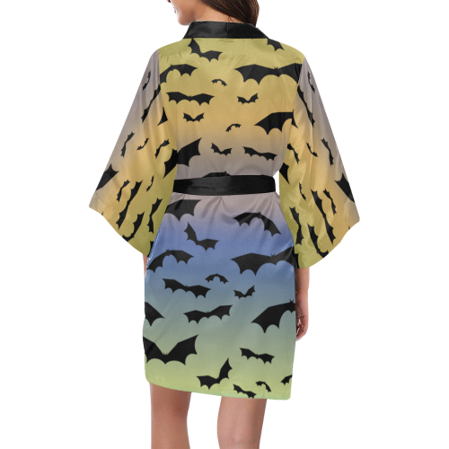 bats Kimono Robe