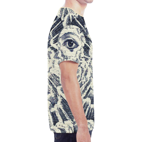 Eternal All Seeing Eye Illuminati Gothic Underground Graphic Tee New All Over Print T-shirt for Men (Model T45)