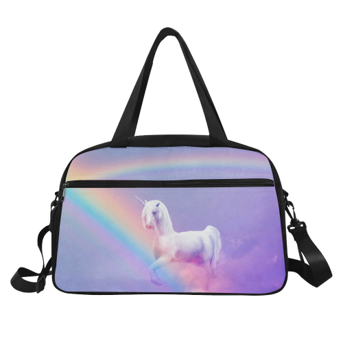 Unicorn and Rainbow Fitness Handbag (Model 1671)