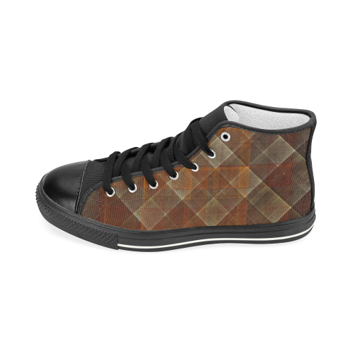 allsquared Women's Classic High Top Canvas Shoes (Model 017)