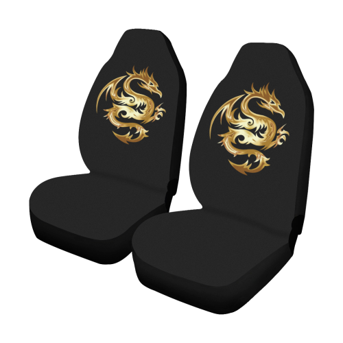 Golden Dragon Car Seat Covers (Set of 2)