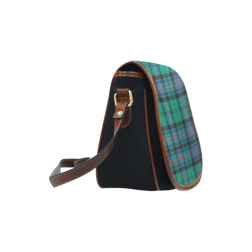 Armstrong Ancient Tartan Saddle Bag/Small (Model 1649)(Flap Customization)