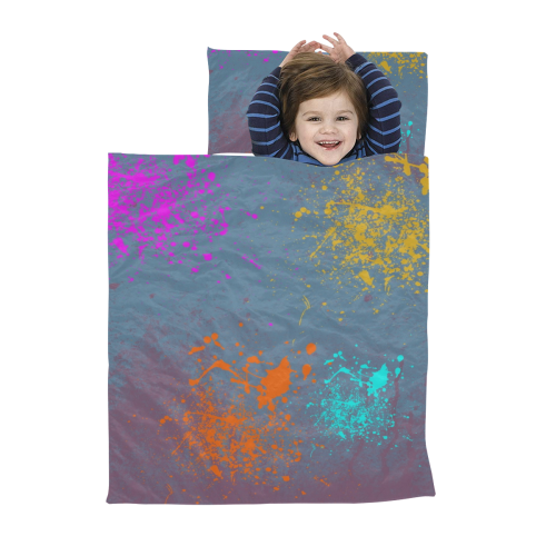 Color Pop Art by Nico Bielow Kids' Sleeping Bag