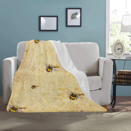 Daisy's Bees Ultra-Soft Micro Fleece Blanket 40"x50"