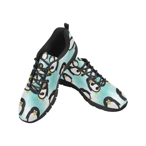 Penguins Men's Breathable Running Shoes (Model 055)