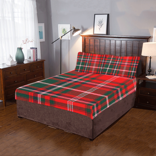 Macdougall Tartan 3-Piece Bedding Set