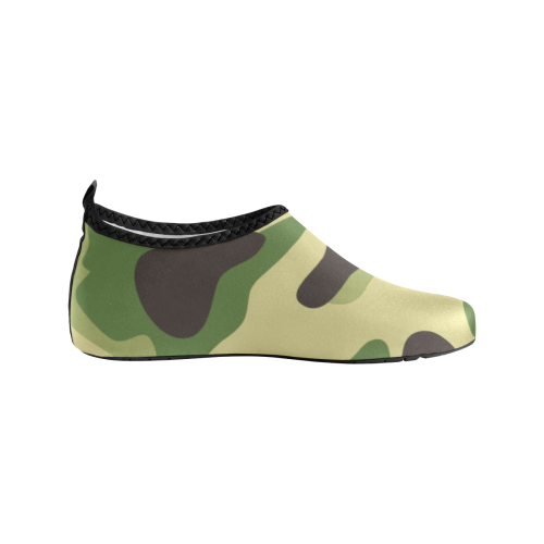 higland camo Men's Slip-On Water Shoes (Model 056)