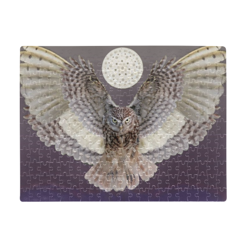 owl A3 Size Jigsaw Puzzle (Set of 252 Pieces)