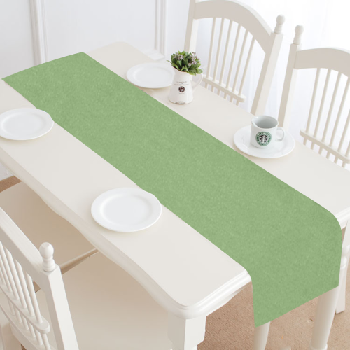 color asparagus Table Runner 16x72 inch