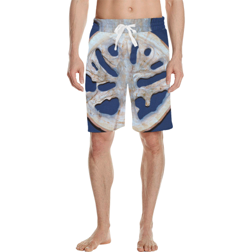 brain slice Men's All Over Print Casual Shorts (Model L23)