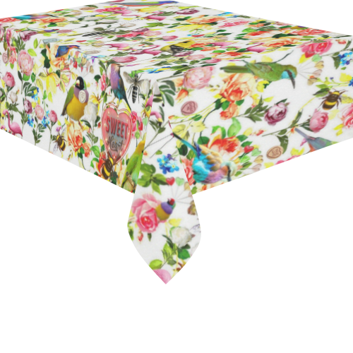 Everything Two Cotton Linen Tablecloth 60"x 84"
