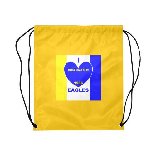 EAGLES- Large Drawstring Bag Model 1604 (Twin Sides)  16.5"(W) * 19.3"(H)