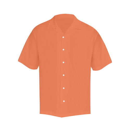 color coral Hawaiian Shirt (Model T58)