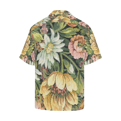 grandma's comfy vintage floral couch Hawaiian Shirt (Model T58)