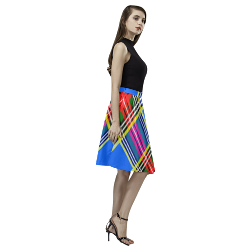 Bethune tartan Melete Pleated Midi Skirt (Model D15)