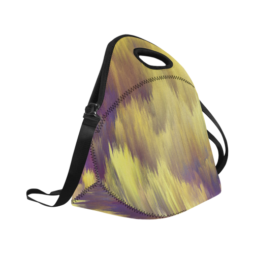 glitch art #colors Neoprene Lunch Bag/Large (Model 1669)