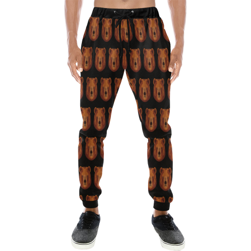 Bears Men's All Over Print Sweatpants/Large Size (Model L11)