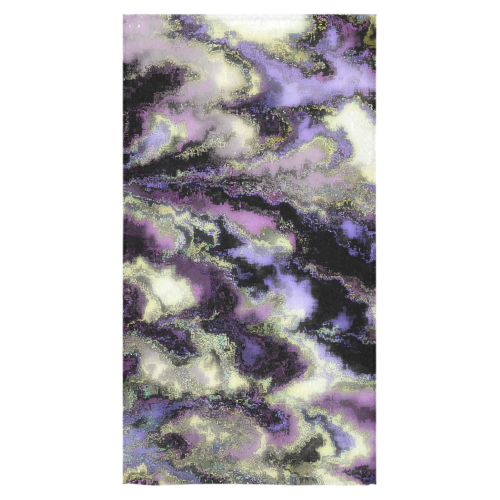 Purple marble Bath Towel 30"x56"