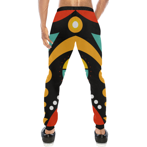 african traditional Men's All Over Print Sweatpants (Model L11)