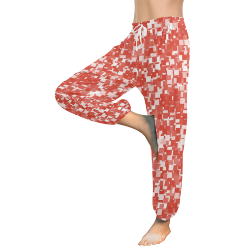 Fiesta Pixels Women's All Over Print Harem Pants (Model L18)