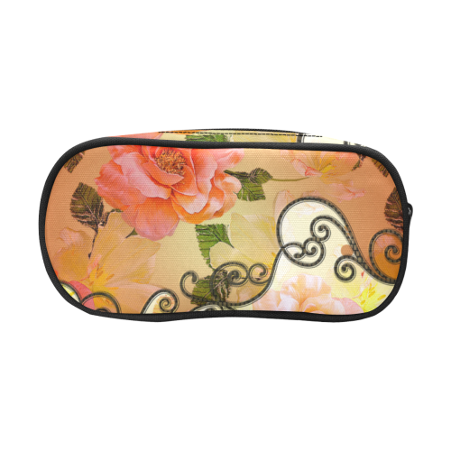 Beautiful flowers Pencil Pouch/Large (Model 1680)