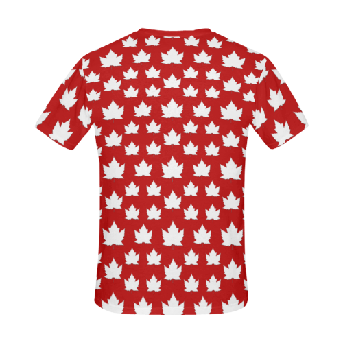 Canada T-shirts Cute Canada Plus Size Shirts All Over Print T-Shirt for Men/Large Size (USA Size) Model T40)