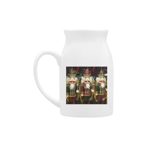 Golden Christmas Nutcrackers Milk Cup (Large) 450ml