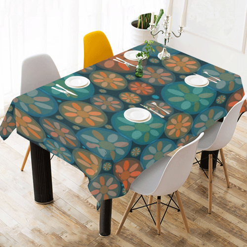 zappwaits best 4 Cotton Linen Tablecloth 60" x 90"