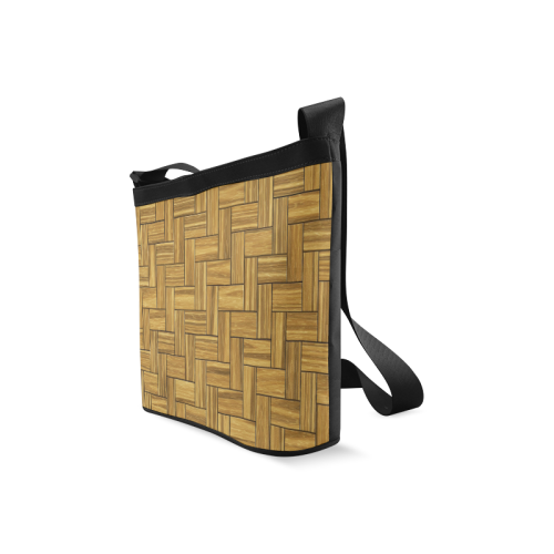 Wooded Zigzag Crossbody Bags (Model 1613)
