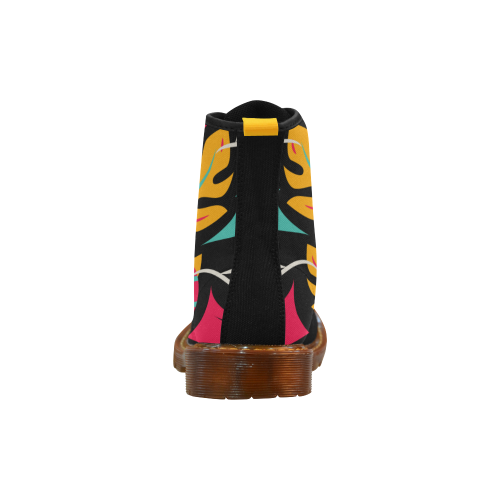 bota de hombre diseño serpiente de colores Martin Boots For Men Model 1203H