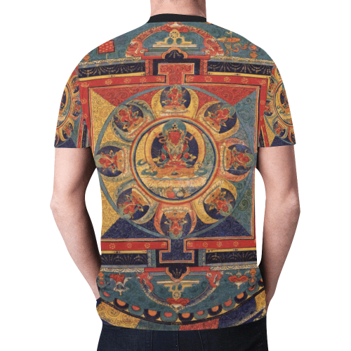 Protection, by Ivan Venerucci Italian Style New All Over Print T-shirt for Men/Large Size (Model T45)