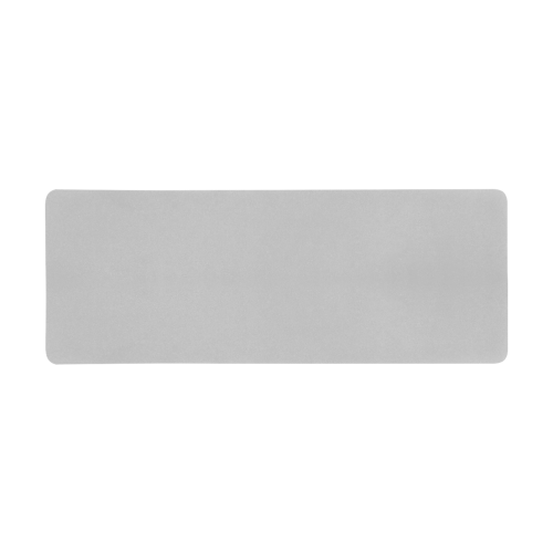 color silver Gaming Mousepad (31"x12")