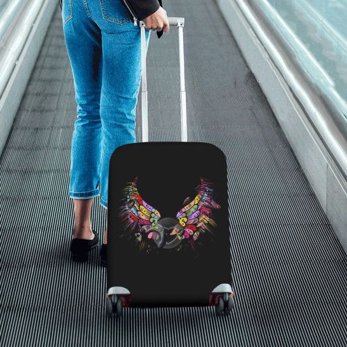 Angel Popart by Nico Bielow Luggage Cover/Small 18"-21"