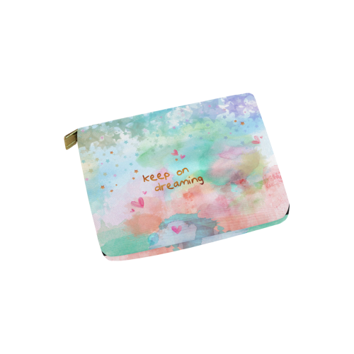 KEEP ON DREAMING Carry-All Pouch 6''x5''