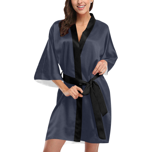 Peacoat Kimono Robe