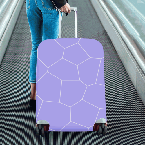 Abstract geometric pattern . Luggage Cover/Large 26"-28"