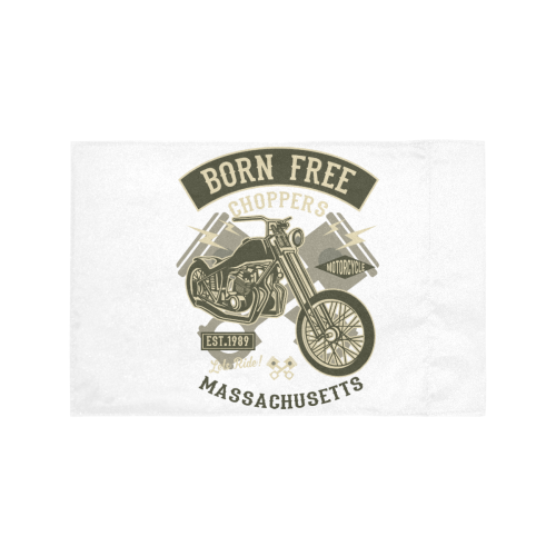 Born Free Choppers Motorcycle Flag (Twin Sides)