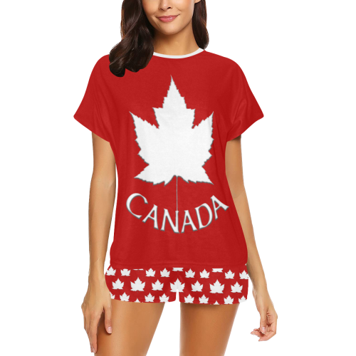 Cute Canada Sleepwear Women's Short Pajama Set