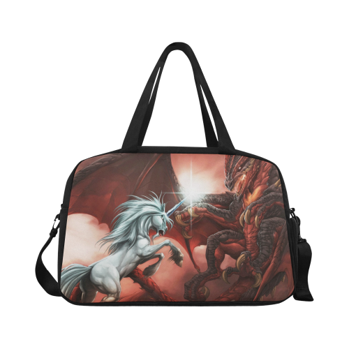 unicorn_vs_dragon Fitness Handbag (Model 1671)