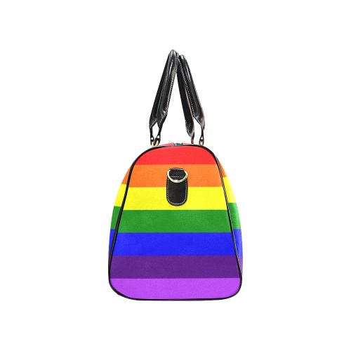 Rainbow Flag (Gay Pride - LGBTQIA+) New Waterproof Travel Bag/Large (Model 1639)