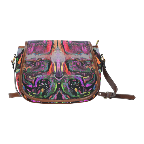 mother of dragons 11a2 Saddle Bag/Small (Model 1649) Full Customization