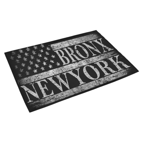 Bronx New York American Pride Azalea Doormat 30" x 18" (Sponge Material)