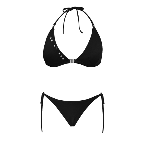 do it now - working hard Buckle Front Halter Bikini Swimsuit (Model S08)