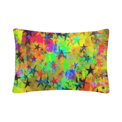 stars and texture colors Custom Pillow Case 20"x 30" (One Side) (Set of 2)