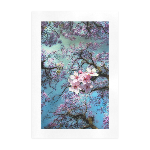 Cherry blossomL Art Print 19‘’x28‘’